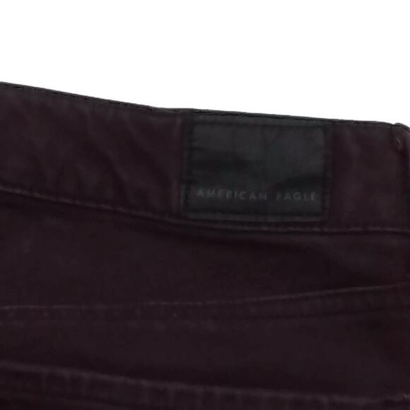 American Eagle Womens Jeans Sz 6 Purple Plum The‎ Hi Rise Jegging 360 Stretch - Picture 14 of 14